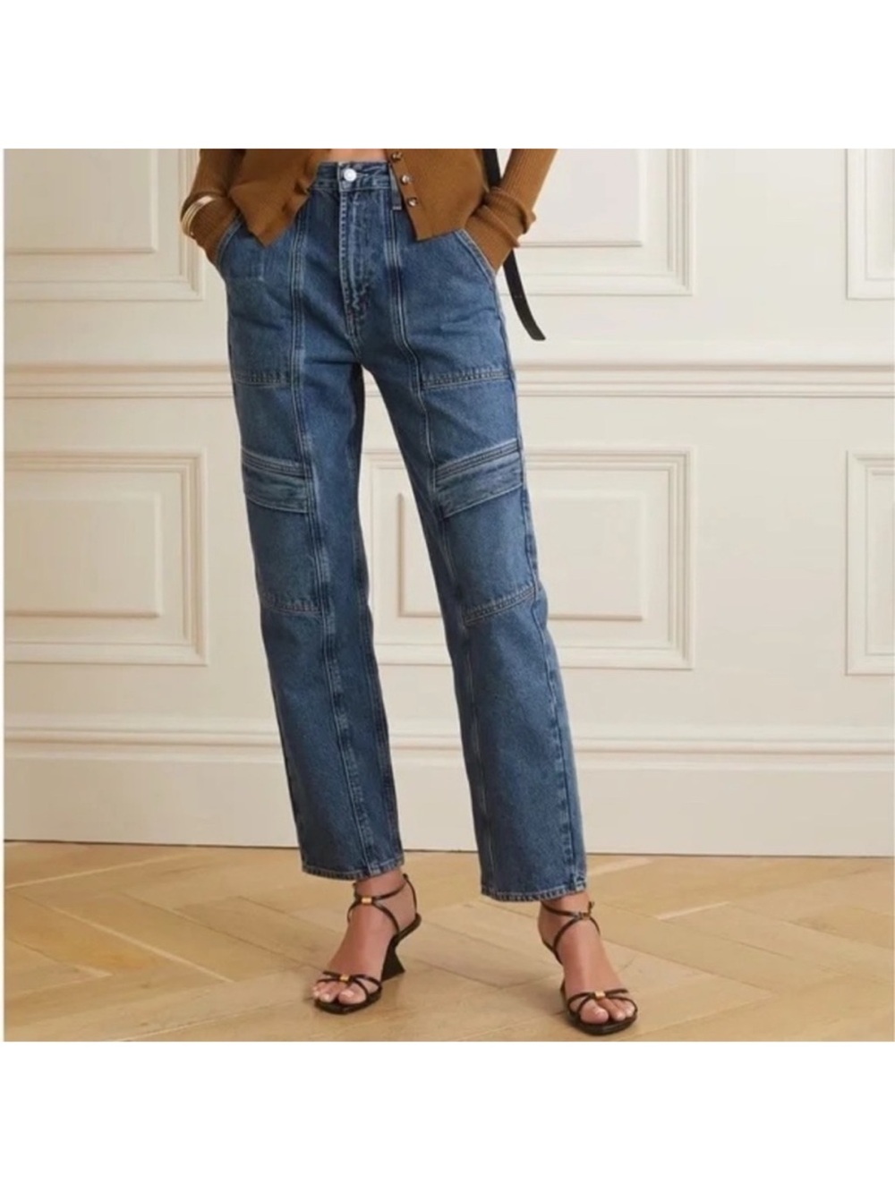 Agolde Cooper Cargo Jeans | Color: Regulation | Size 26